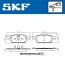 Колодки гальмівні (передні) Peugeot 508 10- (з датчиком) (Ate) SKF VKBP80207E (фото 2)