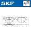 Комплект гальмівних колодок, дискове гальмо SKF VKBP80249 (фото 6)