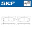 Колодки тормозные (передні) Nissan Leaf 10-14/Navara/Pathfinder 04- SKF VKBP80259A (фото 2)