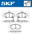 Колодки тормозные (передні) Hyundai Accent IV 10-/ i20 14-/Kia Rio 10- SKF VKBP80268A (фото 2)