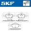 ПЕРЕДНІ ГАЛЬМІВНІ КОЛОДКИ SKF VKBP80295A (фото 6)