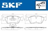 Колодки гальмівні (передні) BMW 1 (E87)/ 3 (E90) 1.6/2.2/2.0D 04-11 (Ate-Teves) Q+ SKF VKBP80399 (фото 2)