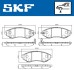 Колодки гальмівні (передні) Daewoo Lanos/ Nubira 1.6-2.2 97- (Akebono) SKF VKBP80570A (фото 2)