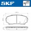 Колодки гальмівні (передні) Mazda CX-7 06-14/CX-9/Ford USA Edge 06-/Mitsubishi L200/Pajero Sport 14 SKF VKBP80612A (фото 2)