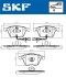 Колодки гальмівні (передні) Audi A4 03-09/A6/A8 03-11/Seat Exeo 08-13 (+датчики) SKF VKBP80617E (фото 6)