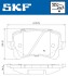 Колодки SKF VKBP 90023 (фото 2)