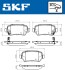 Комплект гальмівних колодок, дискове гальмо SKF VKBP90032A (фото 6)