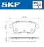 Колодки гальмівні дискові (комплект 4 шт) SKF VKBP90058 (фото 2)