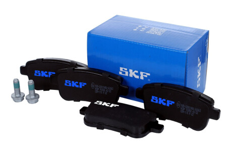 Колодки гальмівні дискові (комплект 4 шт) SKF VKBP90058