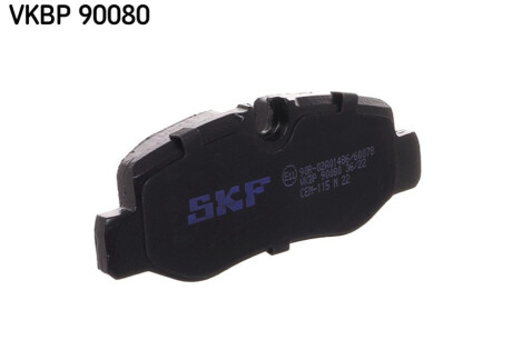 Колодки гальмівні дискові (комплект 4 шт) SKF VKBP90080