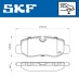 Колодки гальмівні дискові (комплект 4 шт) SKF VKBP90080 (фото 6)