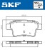 Колодки гальмівні дискові (комплект 4 шт) SKF VKBP90088 (фото 2)