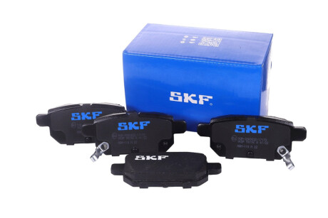 Колодки гальмівні дискові (комплект 4 шт) SKF VKBP90192A