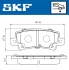 Колодки гальмівні (задні) Toyota Corolla 1.4-2.0D 00- SKF VKBP90208A (фото 2)