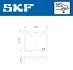 ЗАДНІ ГАЛЬМІВНІ КОЛОДКИ SKF VKBP90540 (фото 2)