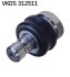 SWORZEРи WAHACZA JEEP P. PATRIOT/COMPASS 1,8/2,0CRD/2,2CRD/2,4 06- LE/PR SKF VKDS 312511 (фото 1)