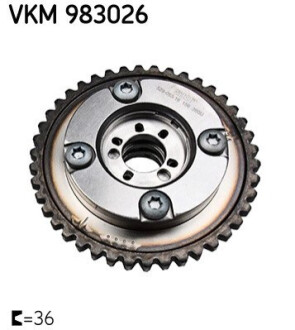 Шестерня распредвала MB C-class (W205/W204)/E-class (W212/W213) 07- (M274) SKF VKM 983026