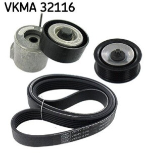 Multi-V belt kit SKF VKMA32116