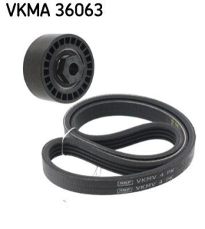 Поликлиновой ременный комплект SKF VKMA 36063