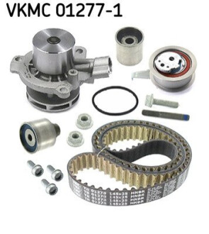 Комплект ГРМ, пас+ролик+помпа SKF VKMC 01277-1