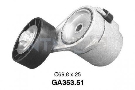 Ролик натяжний SNR GA353.51 (фото 1)
