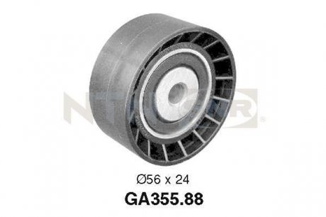 Ролик ремня генератора - NTN (119239050R / 8200901288 / 8200040161) SNR GA355.88