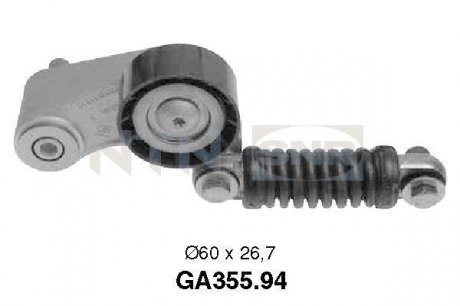 Ролик ремня навесного оборудования SNR GA355.94 (фото 1)