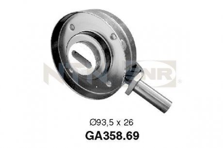 Натяжной ролик, поликлиновой ремень GA358.69 SNR GA35869 (фото 1)