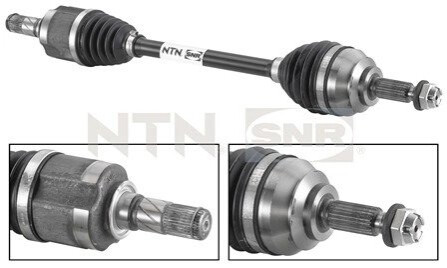 Полуось переднего моста SNR DK55.059