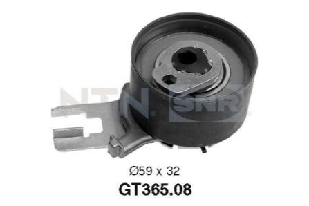 Ролик натяжний VOLVO C30/C70/S40/S60/S80/XC60 "2,4D SNR GT365.08