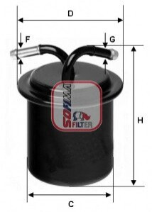 Фільтр паливний SOFIMA S 1541 B