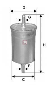 Фильтр топливный в сборе SOFIMA S 1710 B