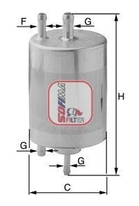 Топливный фильтр - SOFIMA S1958B