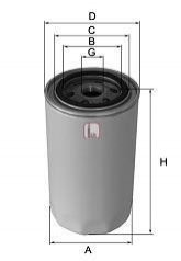 Фільтр системи охолодження SOFIMA S9006AR (фото 1)