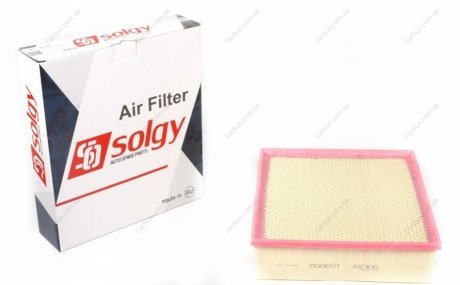 Елемент фільтруючий очищення повітря Solgy 103002 (фото 1)