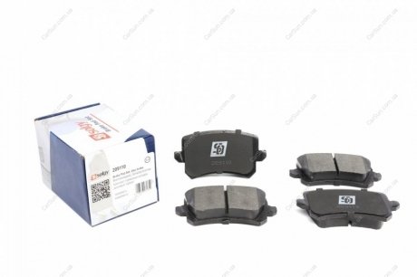 Тормозные колодки задние (17,0mm) VW-Caddy 04-,Passat 1.6FSI,1.9-2.0TDI 05- Solgy 209110