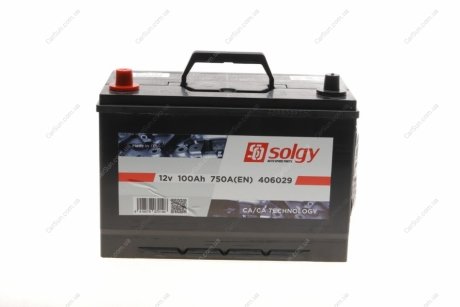 Стартерна батарея (акумулятор) Solgy 406029 (фото 1)