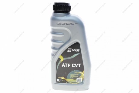 Олива трансмісійна ATF CVT (1 L) Solgy DSC_504001 (фото 1)