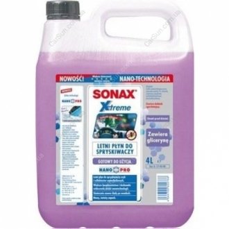 Літній омивач 4л Sonax 272405