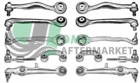 Zestaw wahaczy A6 Avant wahacze x8 / łączniki x2 /końcówki x2 Srl G605008 (фото 1)