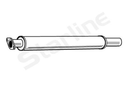 Вихлопнi системи STARLINE 20.47.450