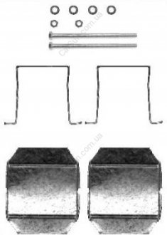 Ремонтный комплект тормозных колодок STARLINE BD PR49