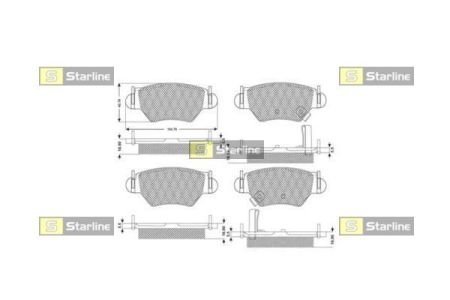 Автозапчастина STARLINE BD S159