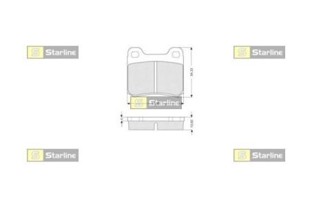 Автозапчасть STARLINE BD S169