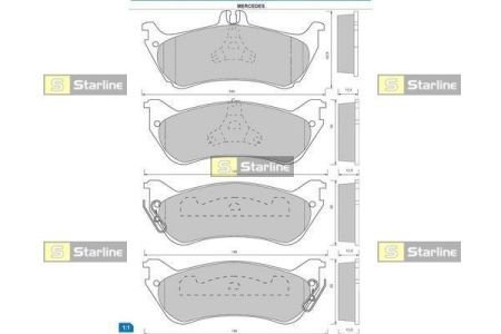 Автозапчасть STARLINE BD S424