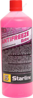 Антифриз концентрат червоний G12+ 1 л ANTIFREEZE EXTRA STARLINE S NA K12-1