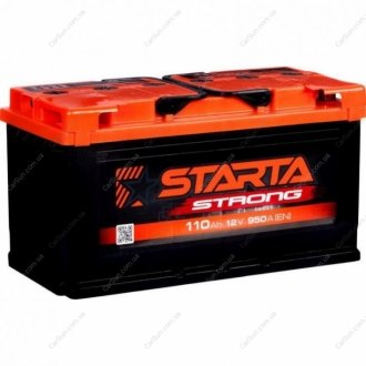 Автомобильный аккумулятор 110 Ah 950 A(EN) 353x175x190 Starta-strong STARTA STRONG 110R