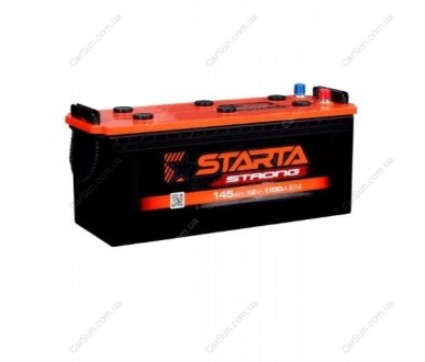 Автомобильный аккумулятор 145 Ah 1100 A(EN) 513x189x227 Starta-strong STARTA STRONG 145L (фото 1)