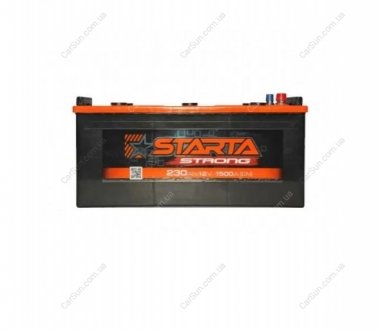 Автомобильный аккумулятор 230 Ah 1500 A(EN) 518x273x237 Starta-strong STARTA STRONG 230L