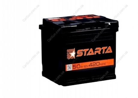 Автомобільний акумулятор Starta STARTA (ИНД.) 6СТ50L